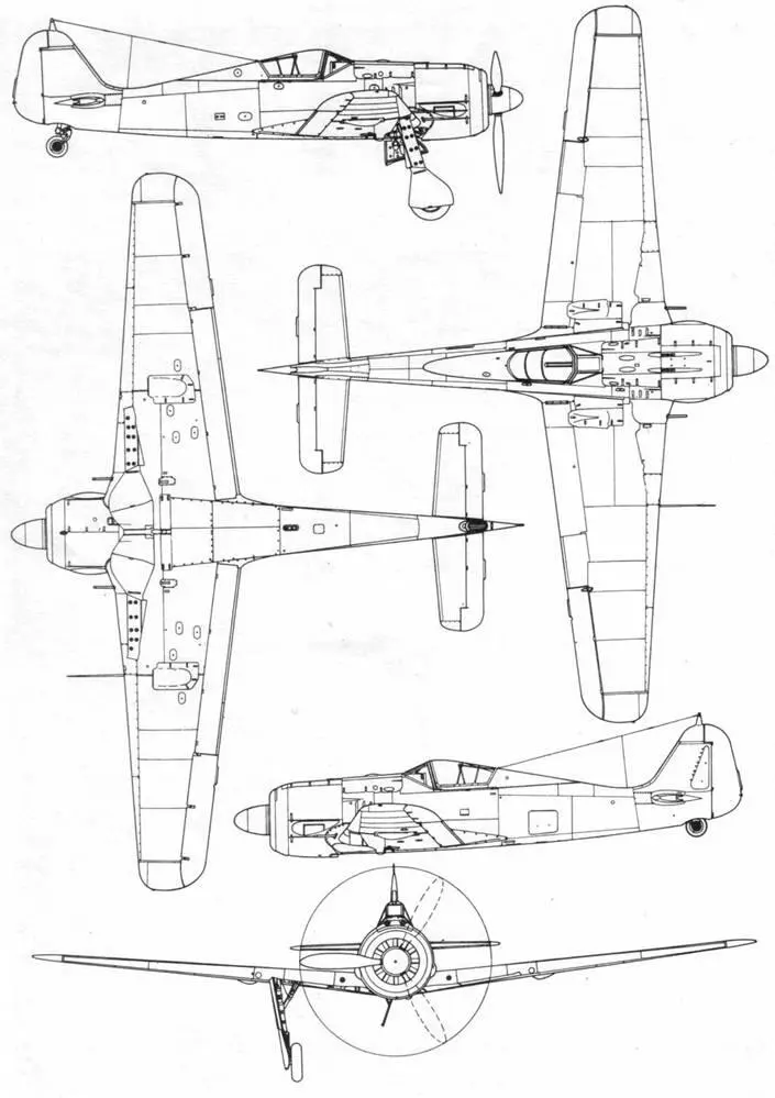 Fw 190V27 Fw 190V18 Fw 190V13 FW190V15 - фото 52