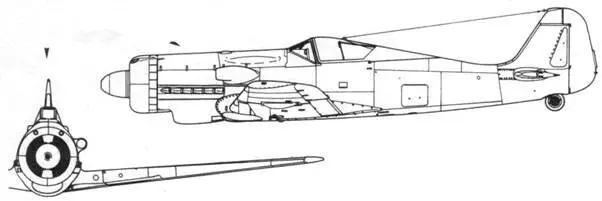 FW190V15 Fw 190V29 FW190D9 Fw 190 D9 - фото 55