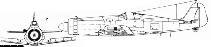 Та 152A1 Fw 190V20 Fw 190V20 Fw 190V21U1 - фото 73