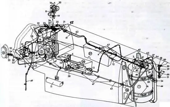 Устройство GM 1 Rucstsatz 4 R4 1 Баллон с закисью азота 2 Баллон со - фото 141