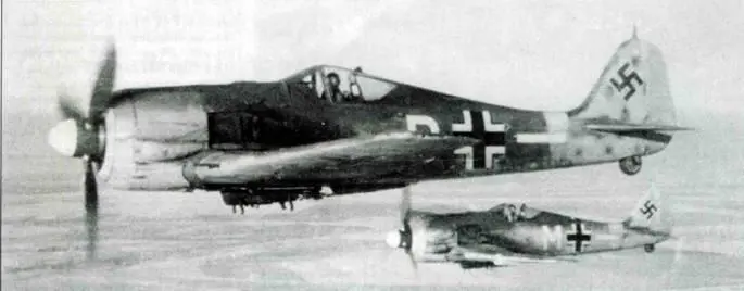 Fw 190F2 зима 1943 года Самолет принадлежал IIй группе вероятно IISG - фото 67