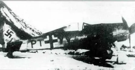 Fw 190А9 WNr 2568 PTVY зима 194445 гг неизвестная часть Сбитый - фото 88