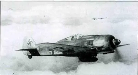 Fw 190F8RI из неизвестной части во время выполнения боевого задания Обратите - фото 95