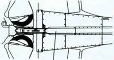 пилон перемешен вперед на 20 см Fw 190 А8 Fw 190А9 Следующей и последней - фото 228