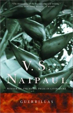 V. Naipaul Guerrillas обложка книги