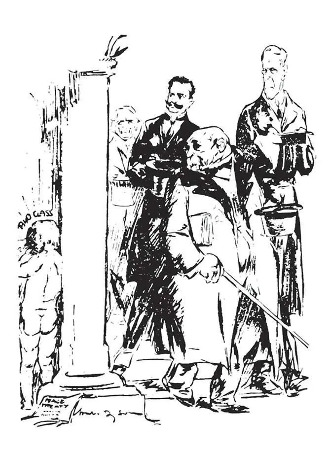 Карикатура 1919 года на Версальскую конференцию Сильные мира сего не замечают - фото 14