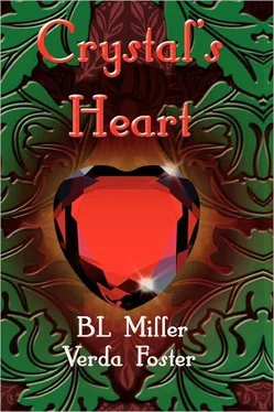 B.L. Miller Crystal's Heart обложка книги