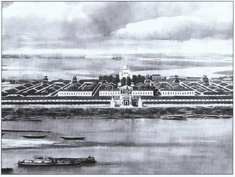 Вид Нижегородской ярмарки в 1824 году Неизвестный художник Китайские - фото 13