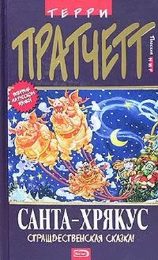 Terry Pratchett Санта-Хрякус (пер. С.Увбарх под ред. А.Жикаренцева) обложка книги