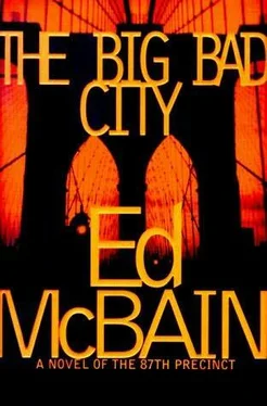 Ed McBain The Big Bad City обложка книги