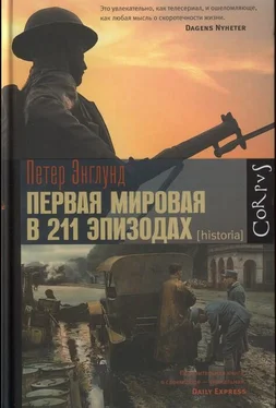 Петер Энглунд Первая мировая война в 211 эпизодах обложка книги