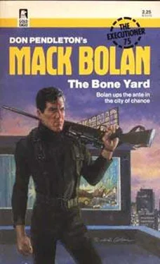 Don Pendleton The Bone Yard обложка книги