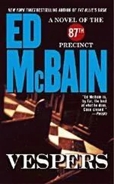 Ed McBain Vespers обложка книги