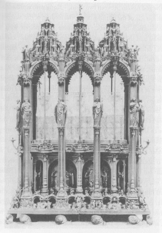 was installed in the chancel of the church consecrated in the name of the - фото 25