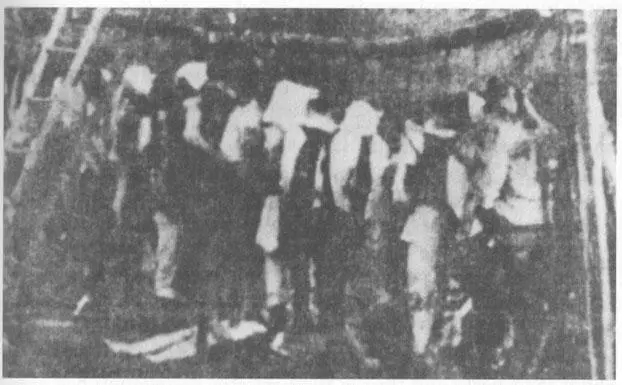 up were hanged in rows like crows or magpies Not far from Jasenovac in a - фото 29