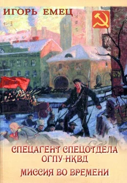 Игорь Емец Спецагент спецотдела ОГПУ-НКВД. Миссия во времени обложка книги