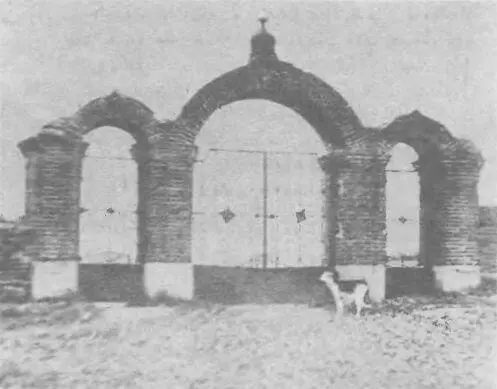 Старые ворота кладбища в Елабуге С Д Гуревич 1941 г А Эфрон и И - фото 30