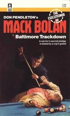 Don Pendleton Baltimore Trackdown обложка книги