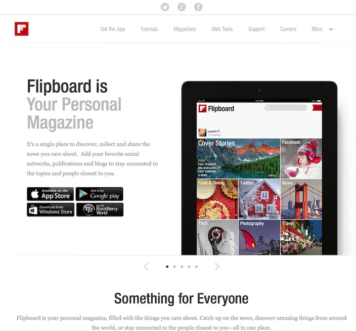 Выглядит Flipboard чрезвычайно привлекательно но в силу большого числа - фото 91