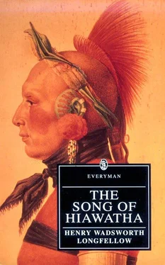 Henry Longfellow The Song of Hiawatha обложка книги