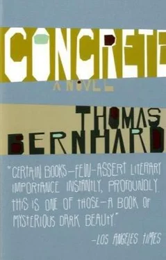 Thomas Bernhard Concrete обложка книги