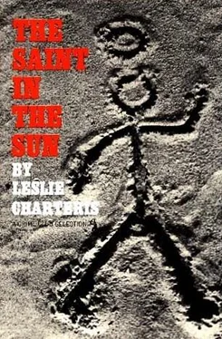 Leslie Charteris The Saint in the Sun обложка книги