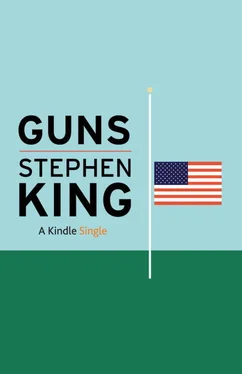 Stephen King Guns обложка книги