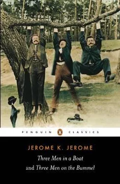 Jerome Jerome Three Men on the Bummel обложка книги