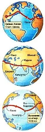 Маршрут перелета длиной в 40 234 км пролегал на высоте около 14 000 м где дуют - фото 11