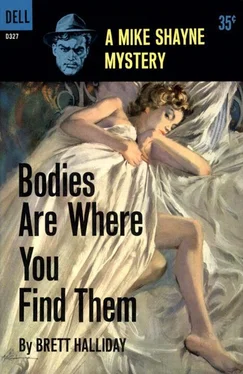 Brett Halliday Bodies Are Where You Find Them обложка книги