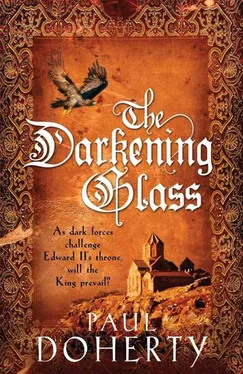 Paul Doherty The Darkening Glass обложка книги