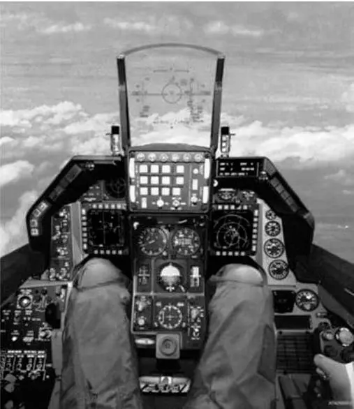 Inside the F16CJ cockpit A shot of me leading a four ship following a strike - фото 13