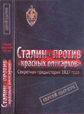 Сергей Цыркун Секретная предыстория 1937 года. Сталин против красных олигархов обложка книги