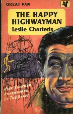 Leslie Charteris The Happy Highwayman обложка книги