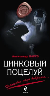 Александр Варго Цинковый поцелуй обложка книги