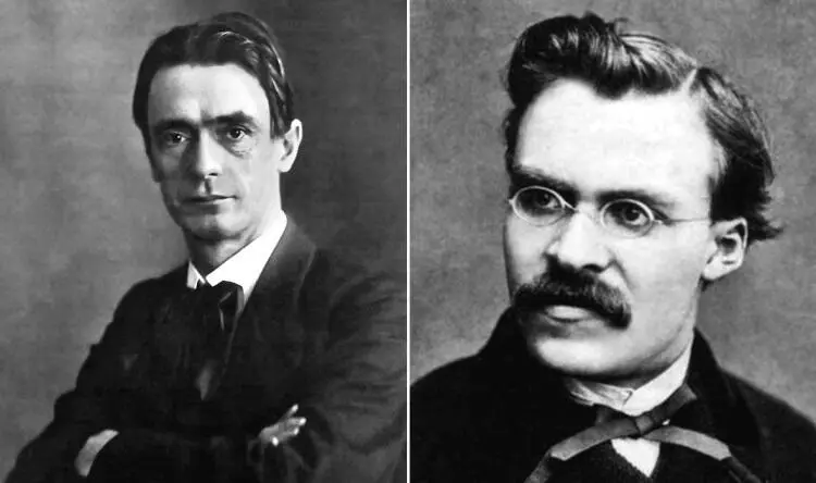 Штайнер и Ницще Именно эта фотография Штайнера выложена в подавляющем - фото 34