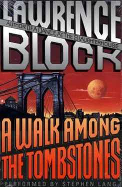 Lawrence Block A Walk Among the Tombstones обложка книги