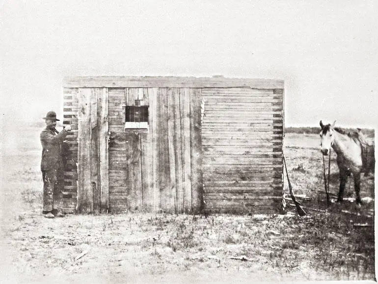 Уличная тюрьма для преступников в мелких городках Штат Вайоминг 1893 г - фото 42