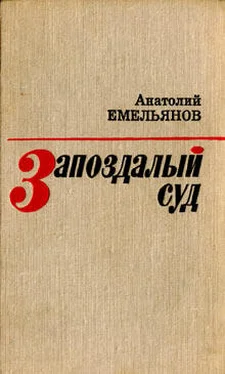 Анатолий Емельянов Запоздалый суд (сборник) обложка книги