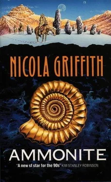 Nicola Griffith Ammonite обложка книги