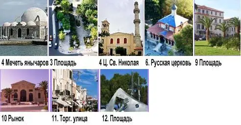 Маршрут 3 Ираклион Кноссос Точки маршрута АОтель GPS - фото 12