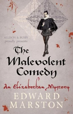 Edward Marston The Malevolent Comedy обложка книги