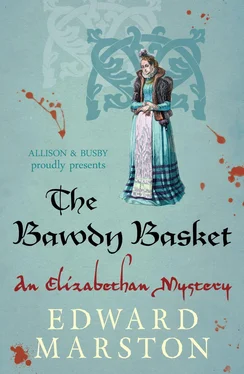 Edward Marston The Bawdy Basket обложка книги