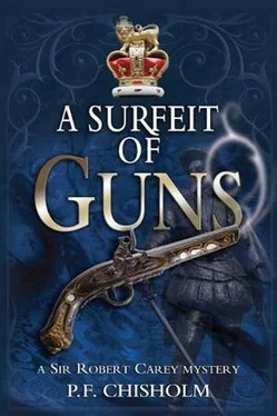 P. Chisholm A Surfeit of Guns обложка книги