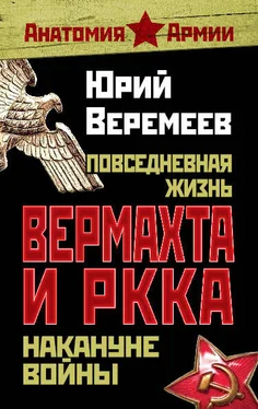 Юрий Веремеев Повседневная жизнь вермахта и РККА накануне войны обложка книги