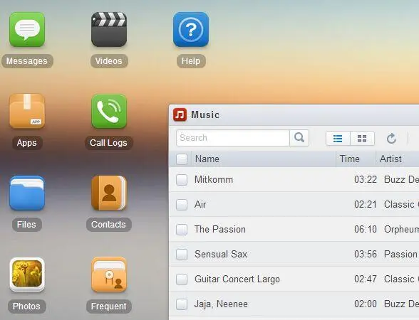 AirDroid даёт прямой доступ ко всем контактам хранящимся на удалённом аппарате - фото 69