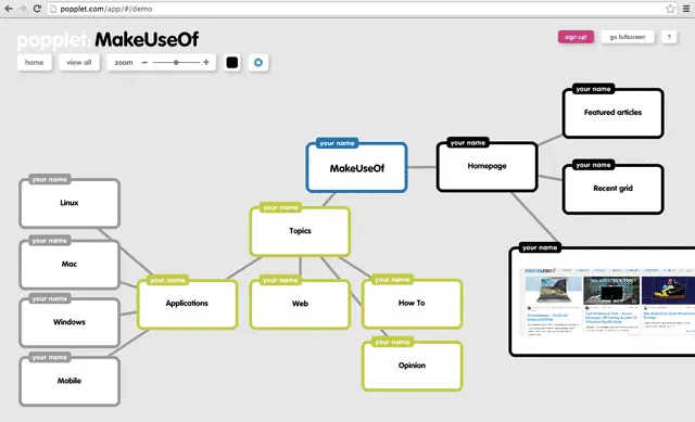 Перед покупкой полной версии Popplet можно загрузить бесплатную пробную - фото 54