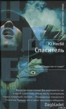 Ю Несбё Спаситель обложка книги