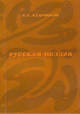 Валентин Кудрицкий Русская поэзия обложка книги