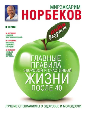 Мирзакарим Норбеков Главные правила здоровой и счастливой жизни после 40 обложка книги